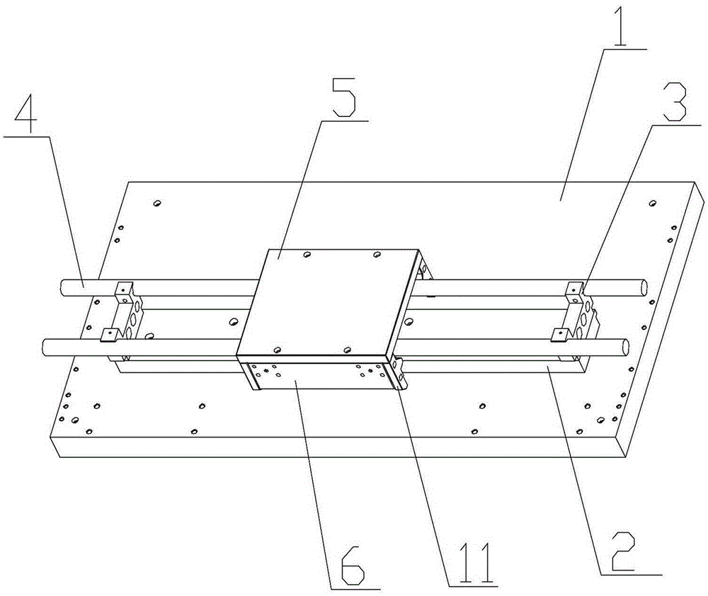 Pneumatic pulling and pushing device assembly for automatic intermittent cycle workbench