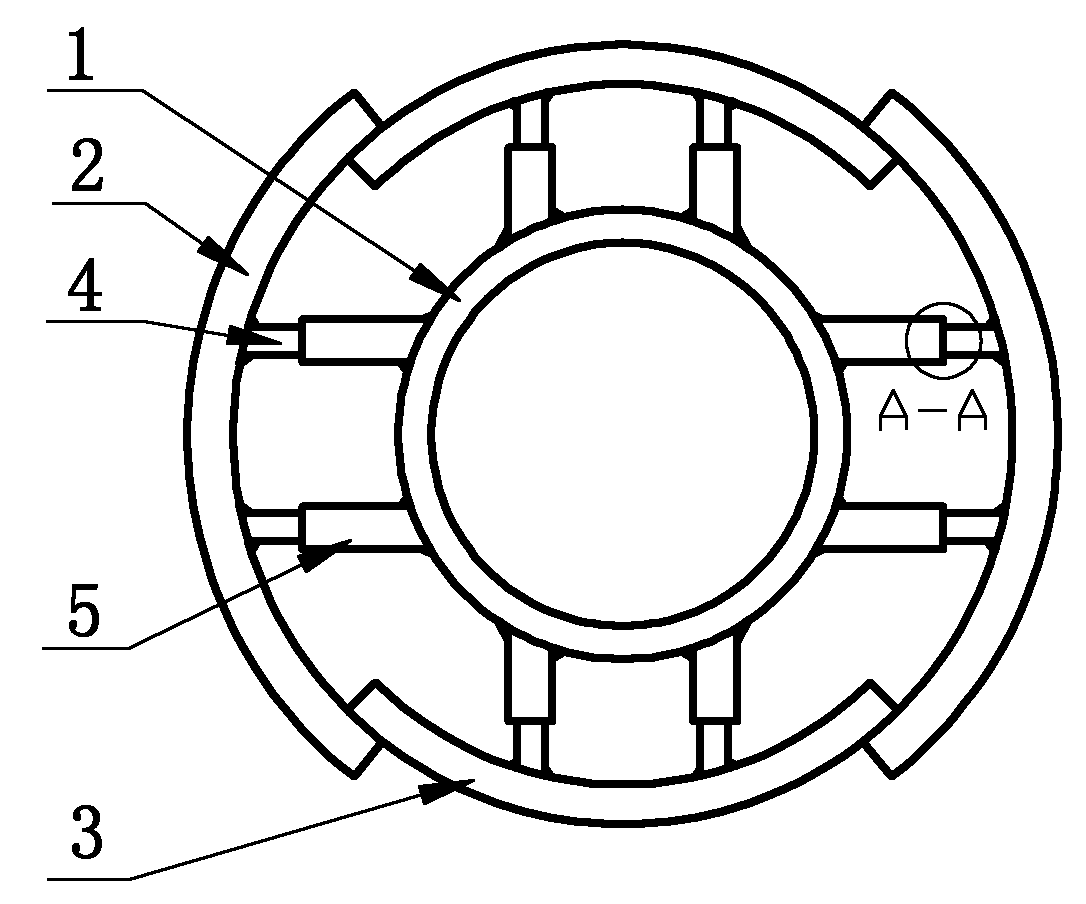 Casting method for thin-wall annular cast