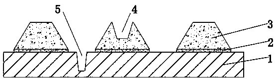 Alkali-suppressing setting structure for blueberry container seedlings in saline-alkaline land and method