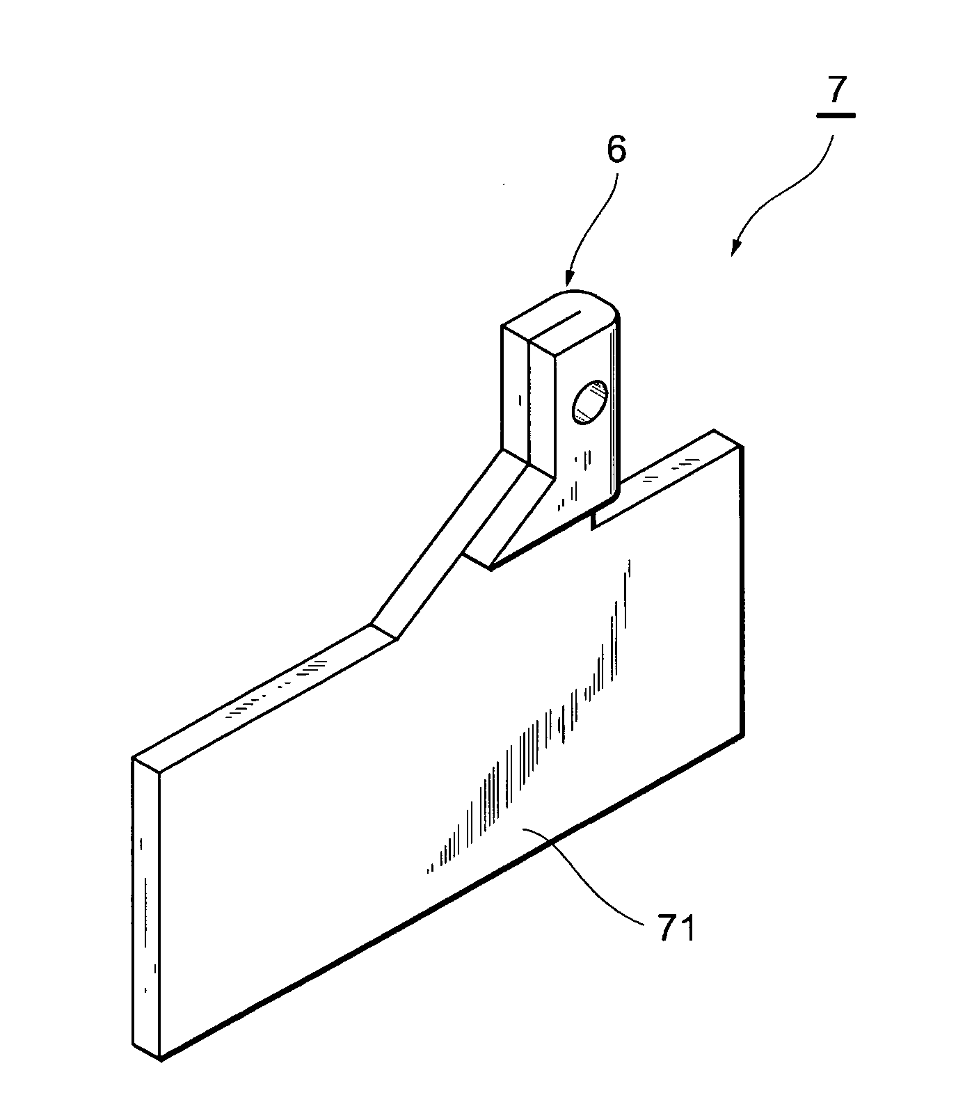 Collecting plate, fuel cell, and method for manufacturing same