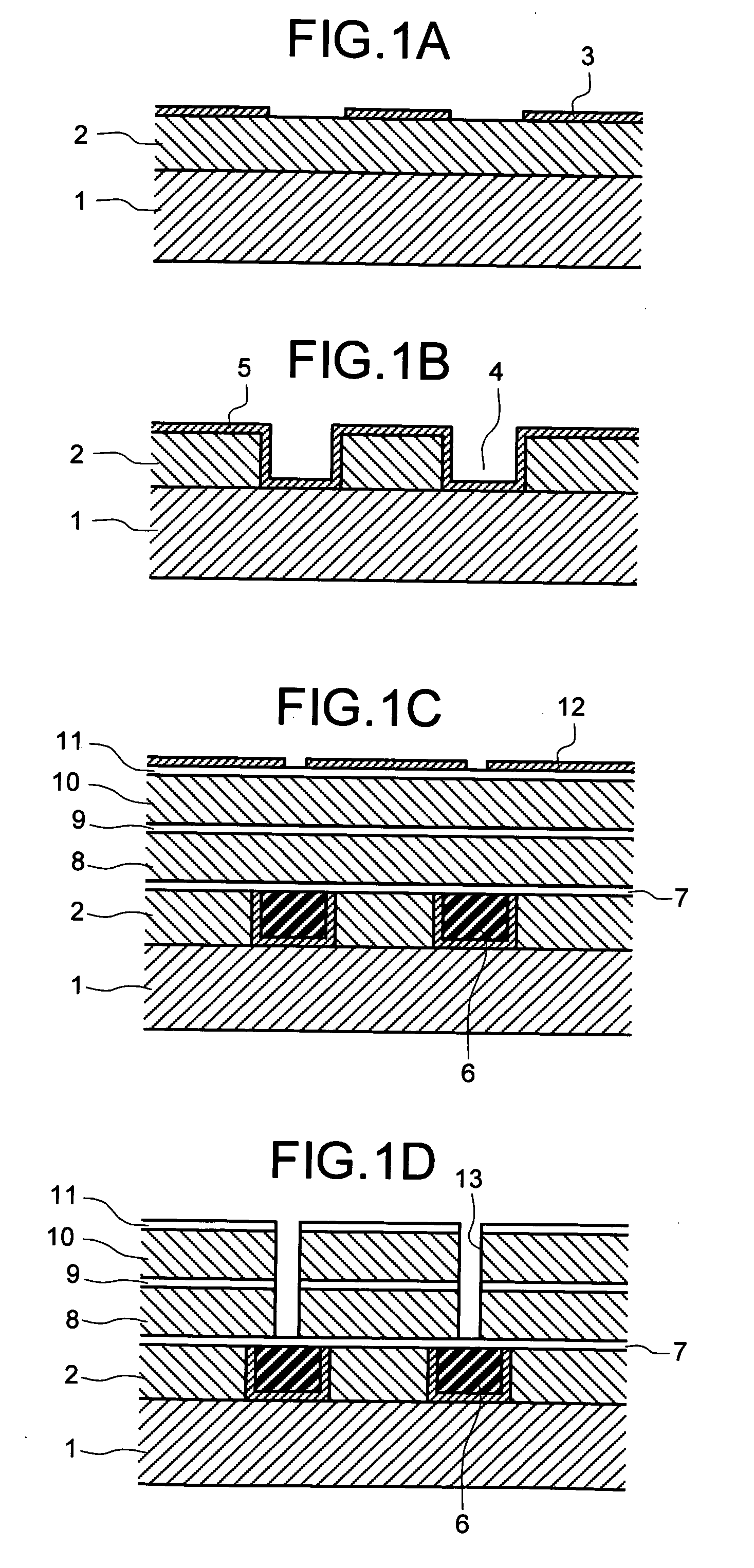 Semiconductor multilayer wiring board and method of forming the same