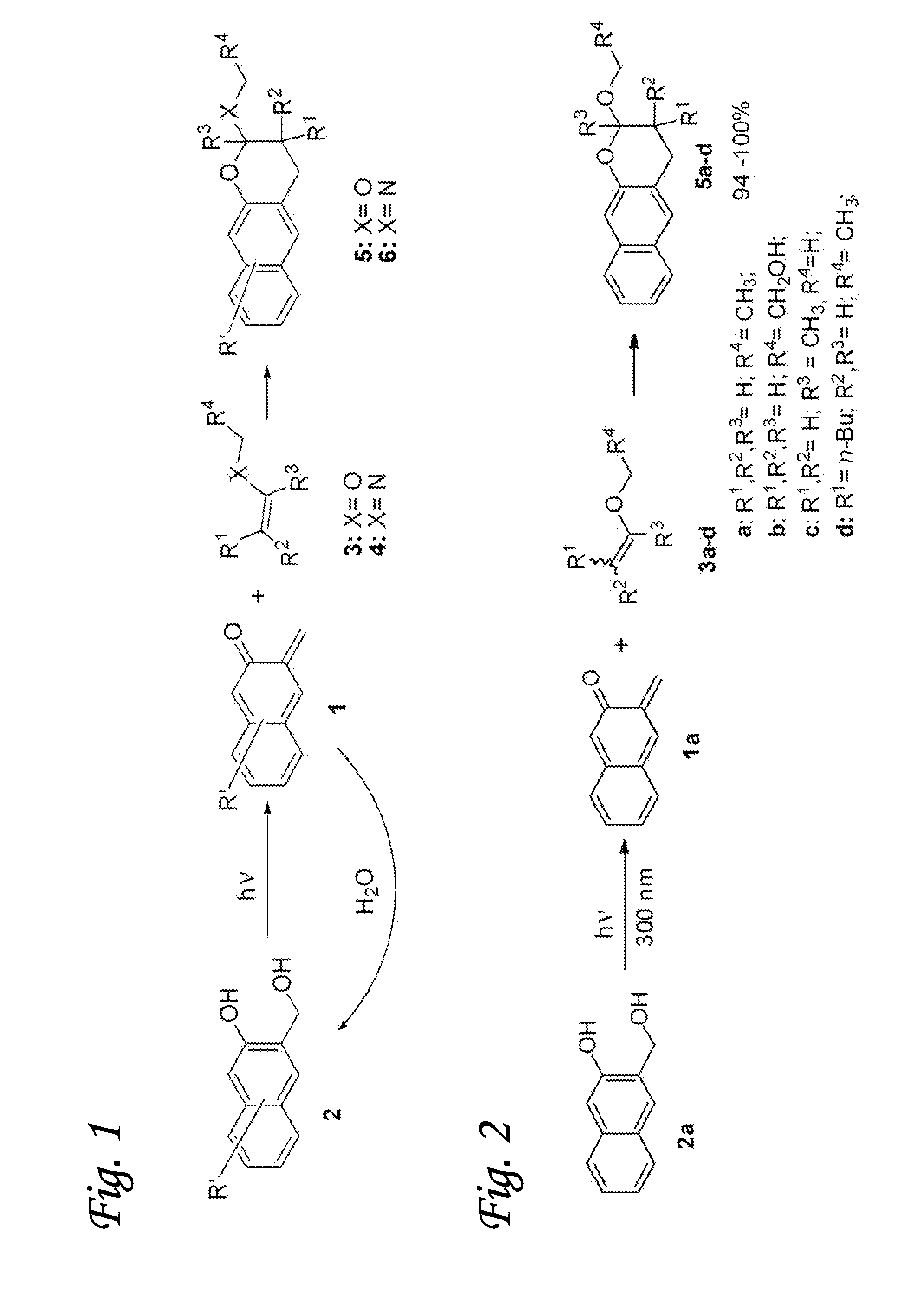 Methods for labeling a substrate using a hetero-diels-alder reaction