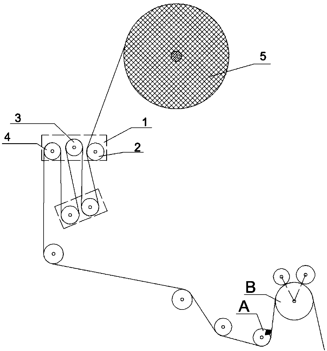 Tipping paper prepicking system for cigarette making machines