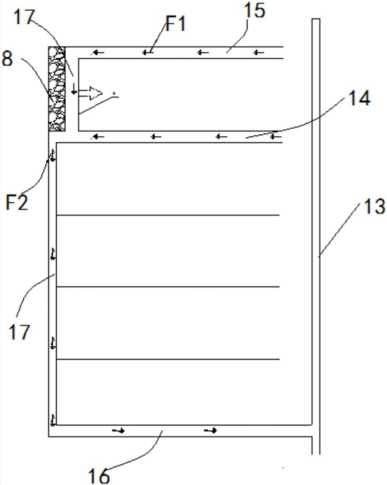 Gob-side entry retaining method without influence on coal mining procedure