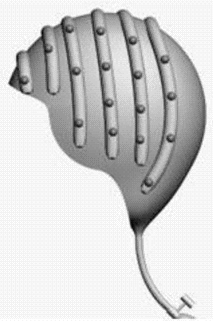 Inflatable multi-electrode electroencephalogram cap
