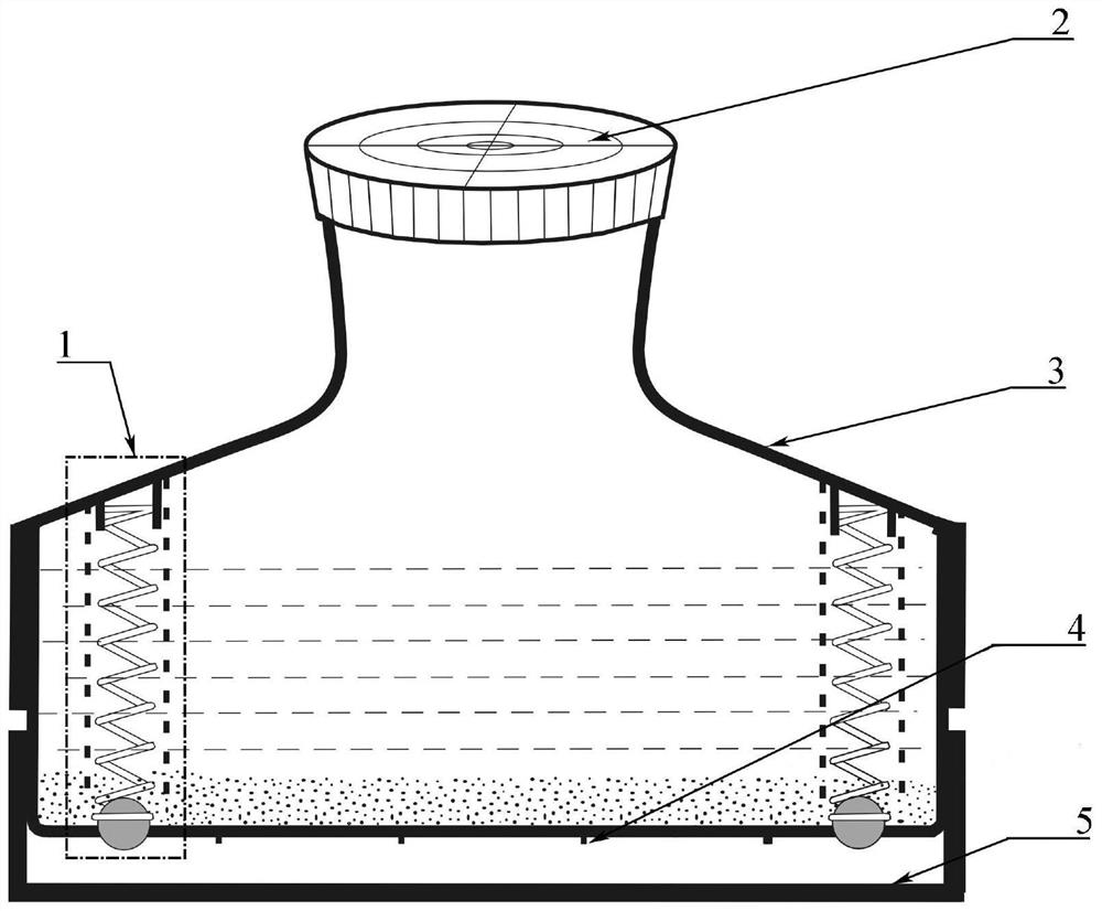 Portable rock slice polishing auxiliary device and operation method