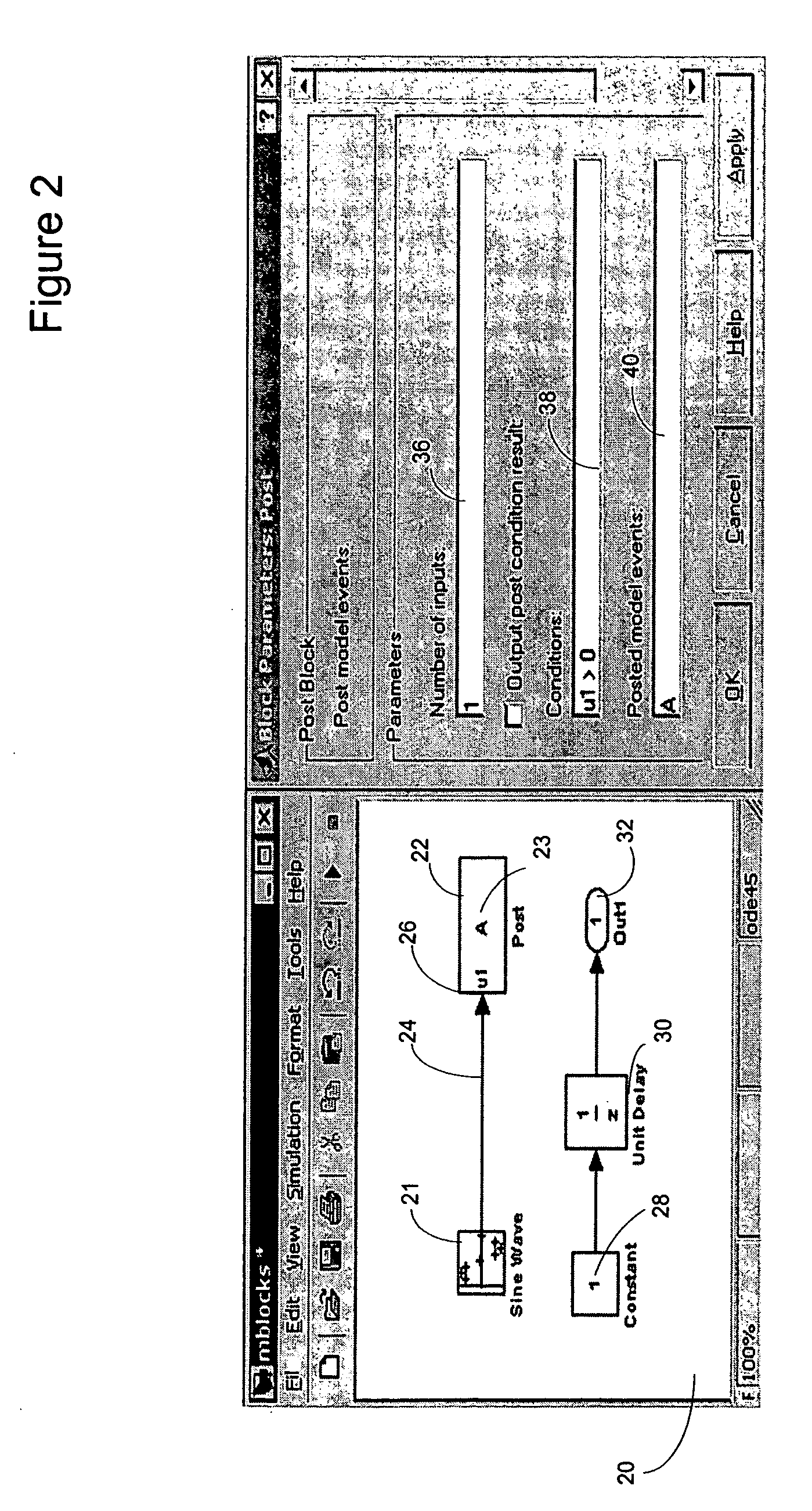 System and method for scheduling the execution of model components using model events