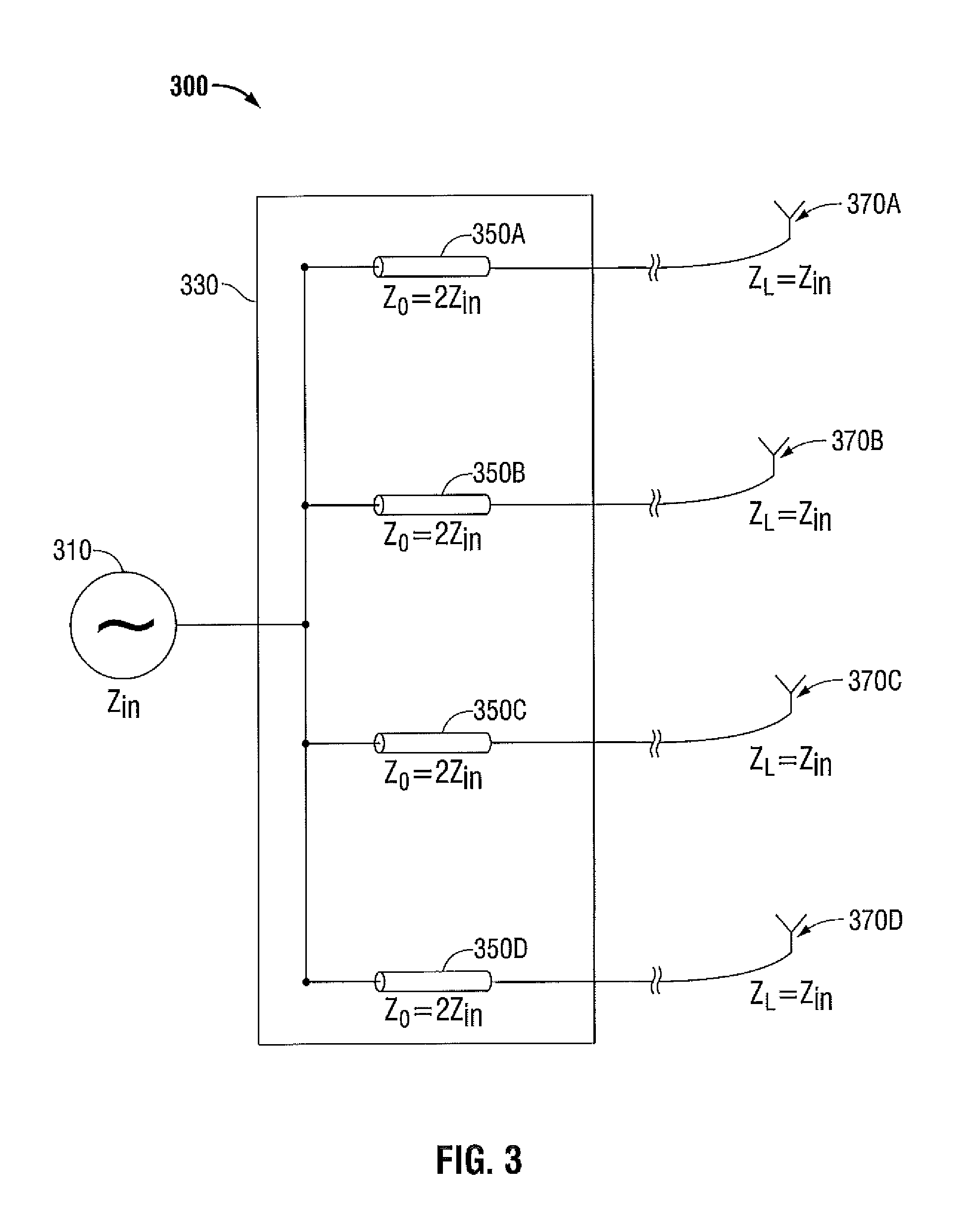 Tissue Ablation System with Energy Distribution