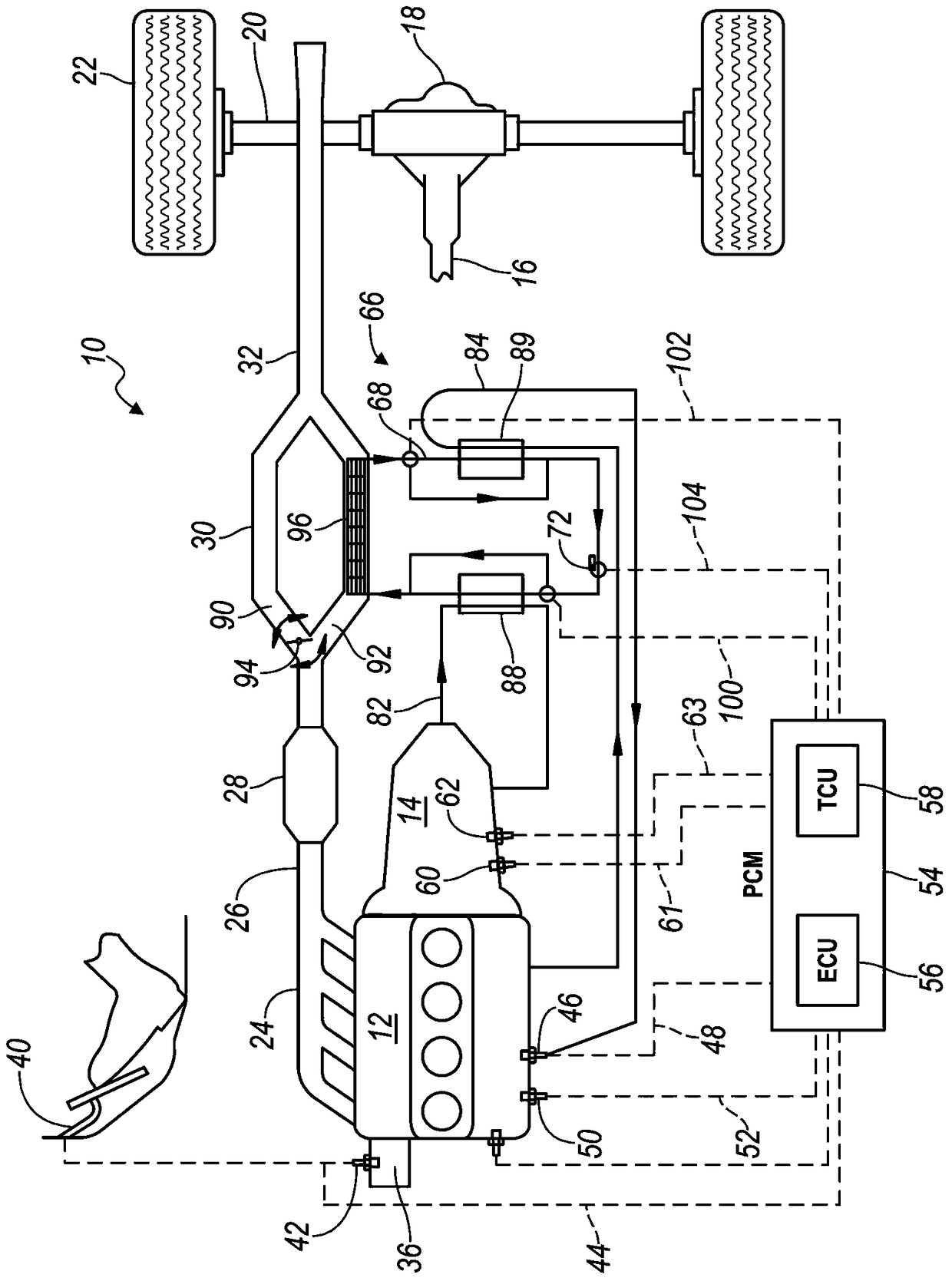 Optional drivetrain heating system