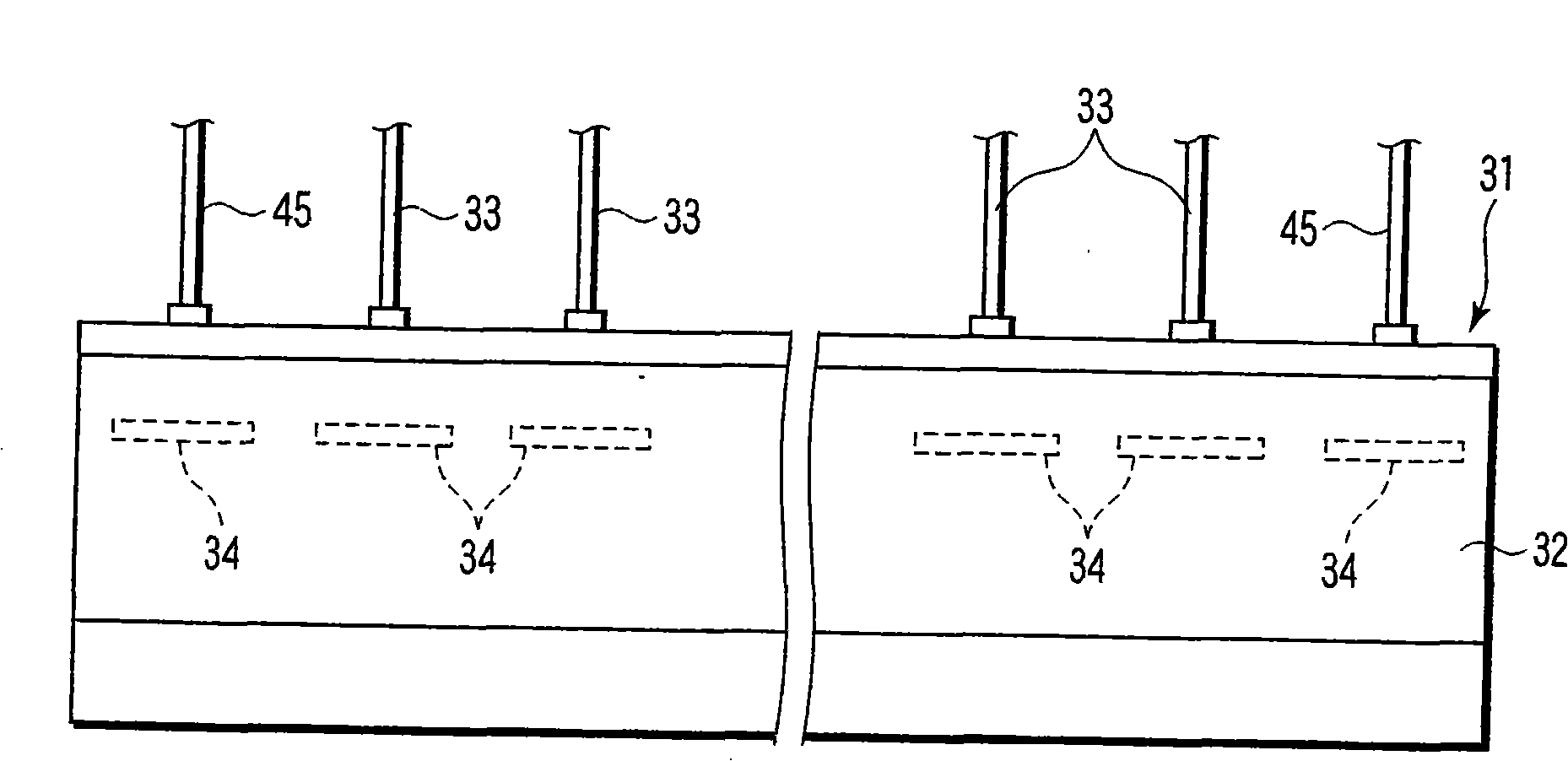 Apparatus for treating substrates