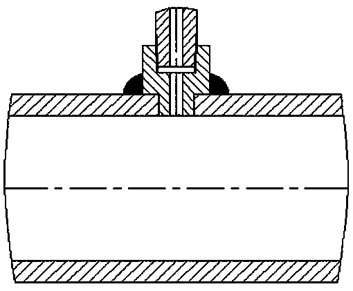 Pipeline sampling device