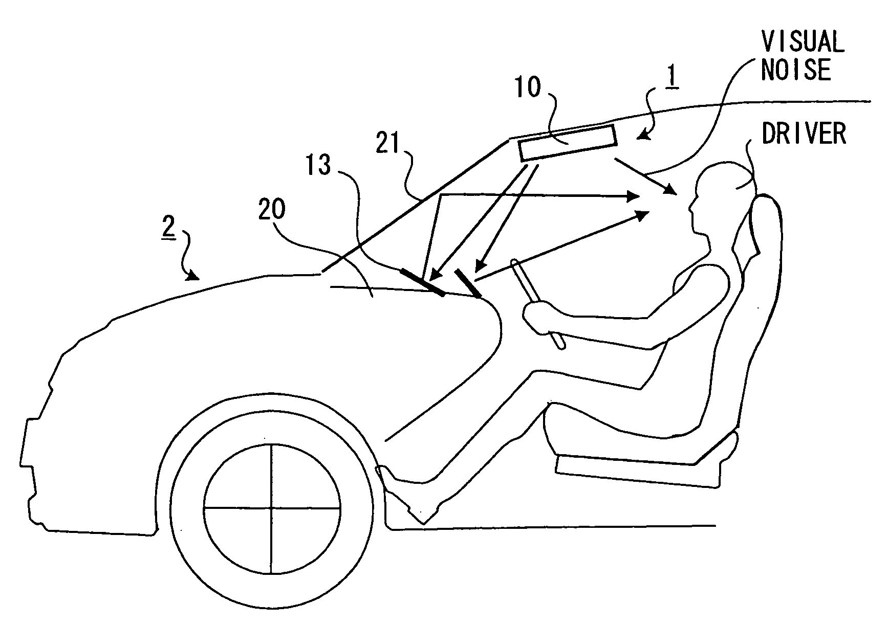 Visual recognition improvement system