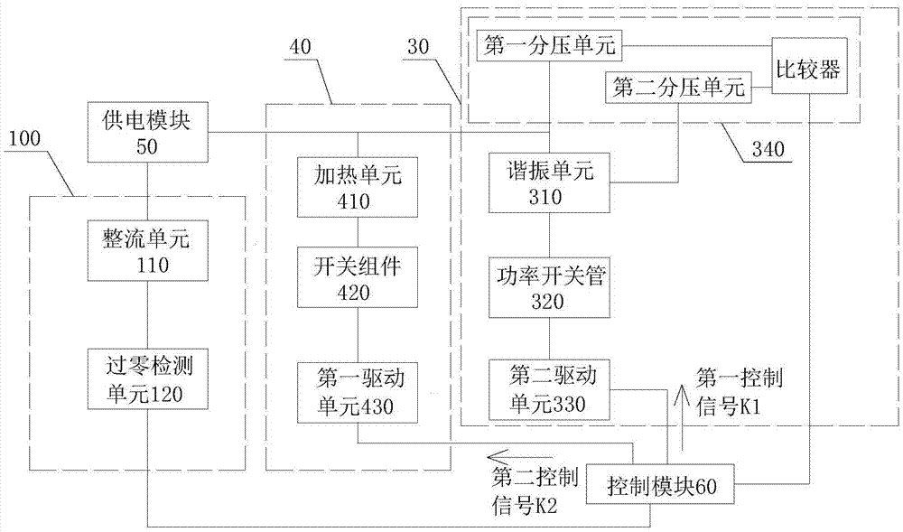 Electric cooking pot and control method thereof