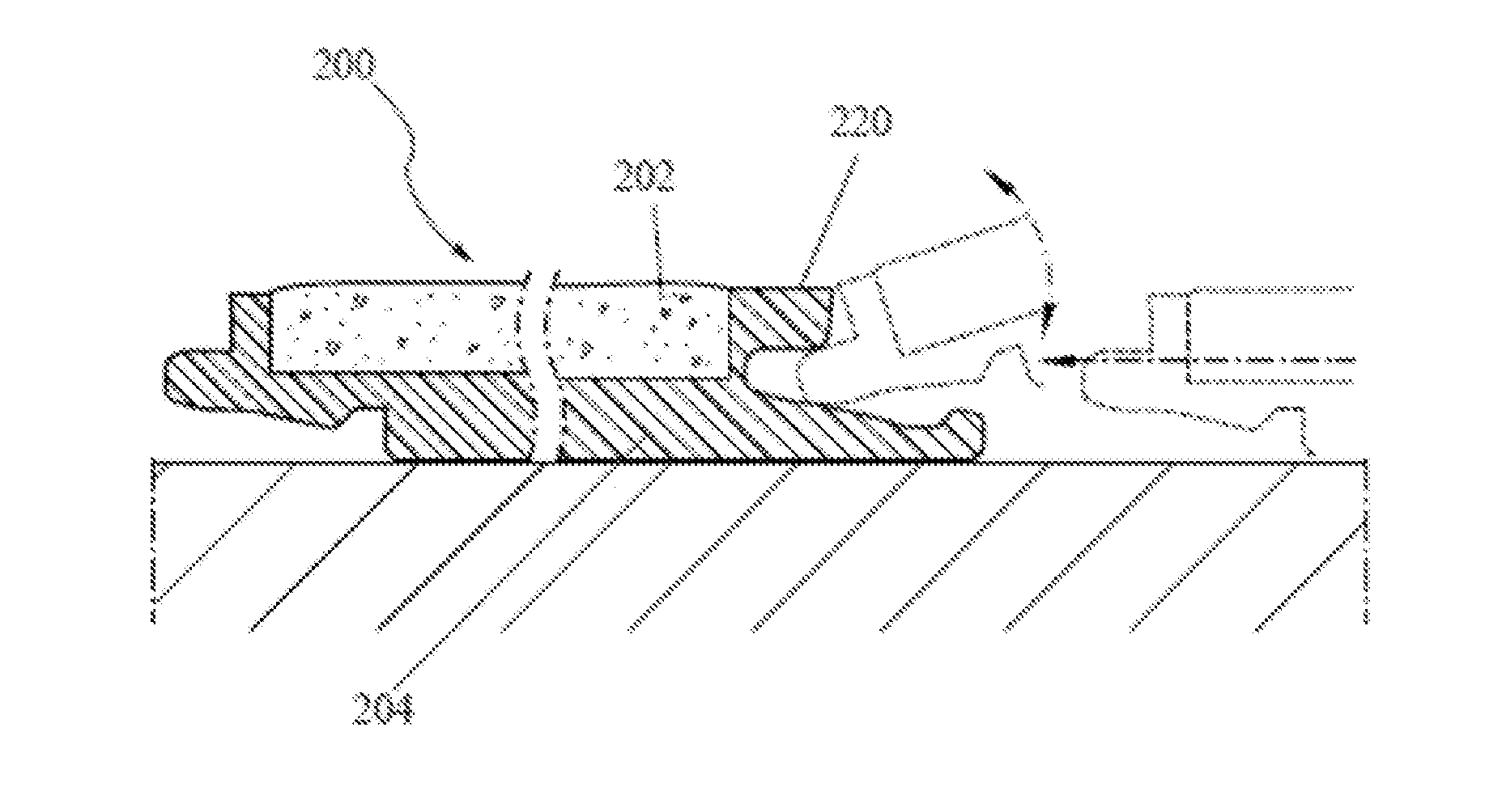 Groutless tile system and method for making the same