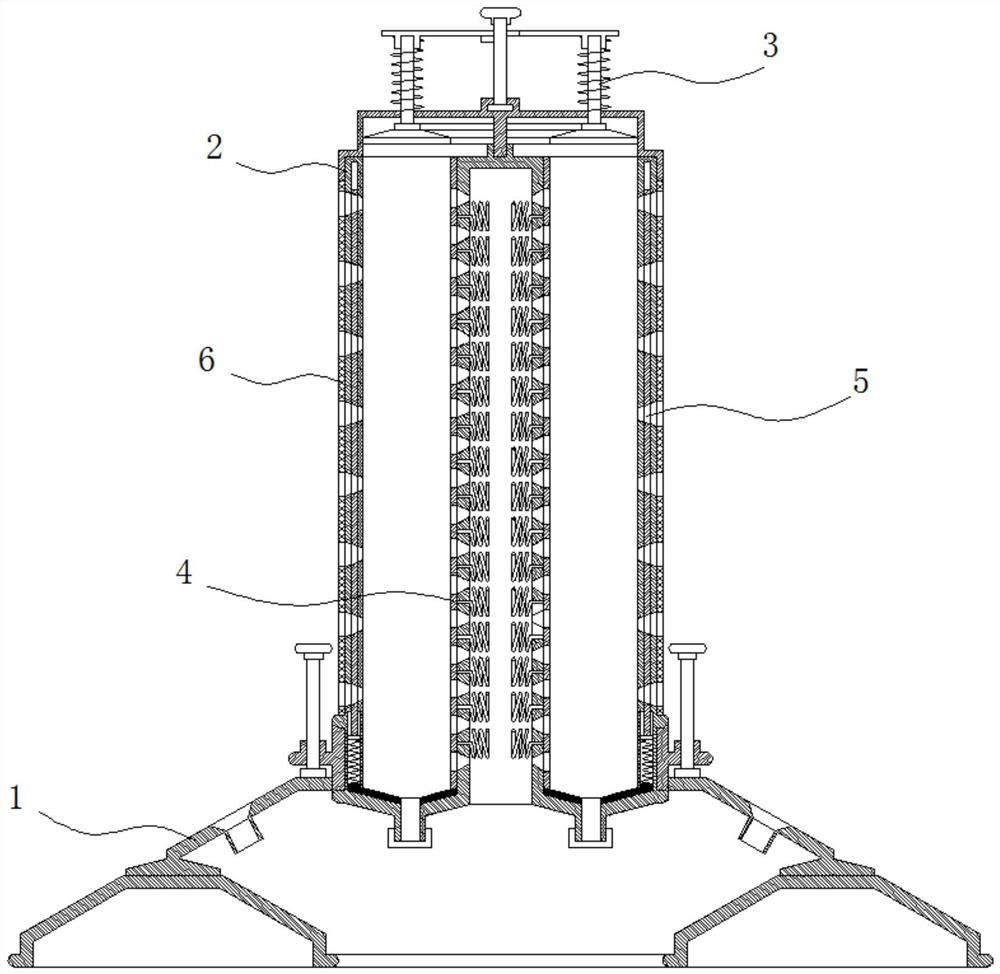 A safety protection moxibustion device for traditional Chinese medicine moxibustion physiotherapy