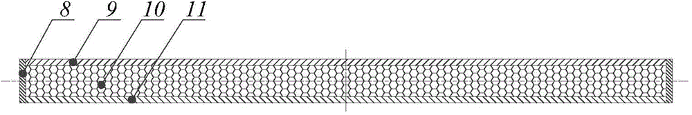 Efficient driven vibration insulation and reduction platform imitating physiological structure of head of woodpecker