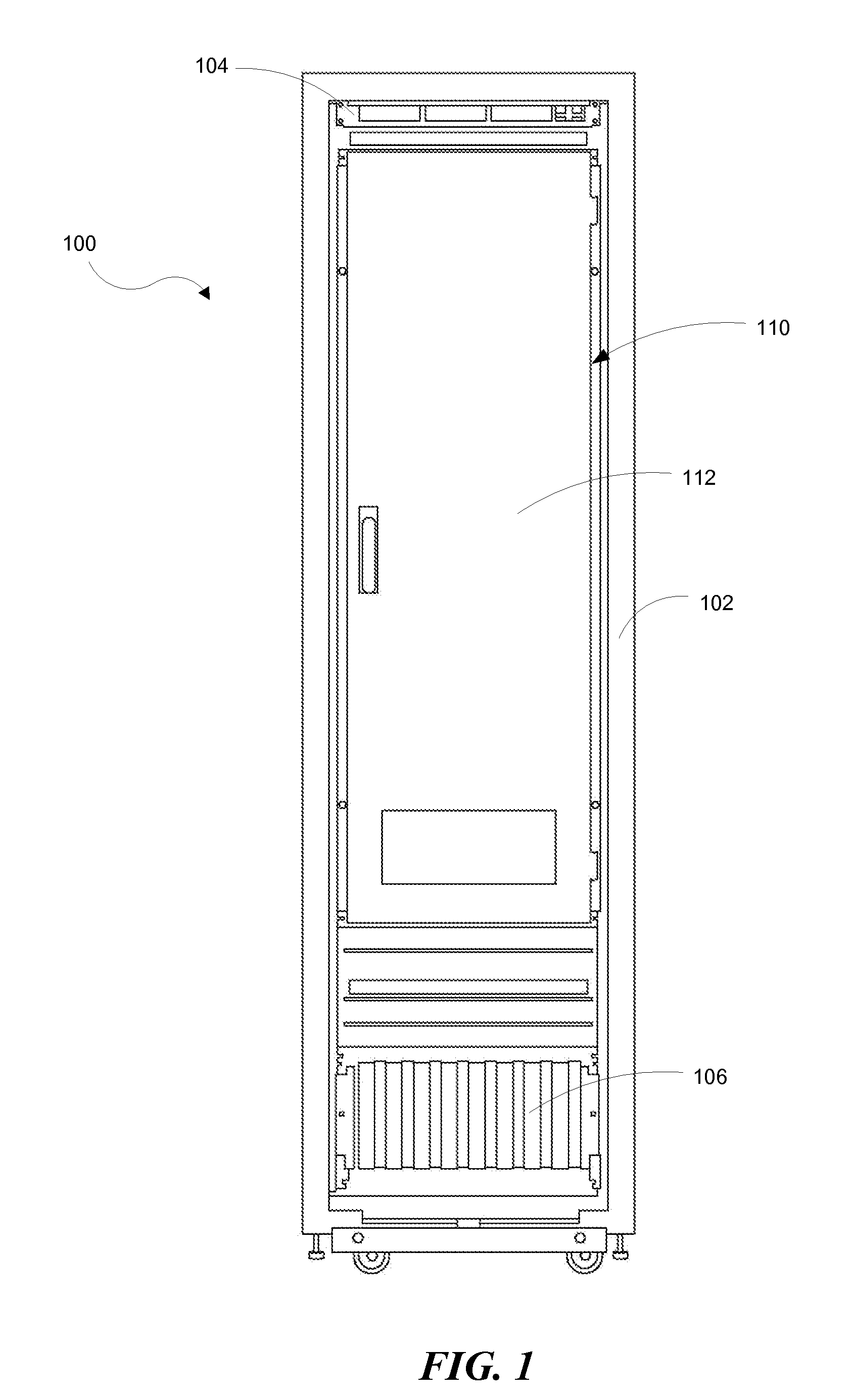 Wireless access device isolation cabinet