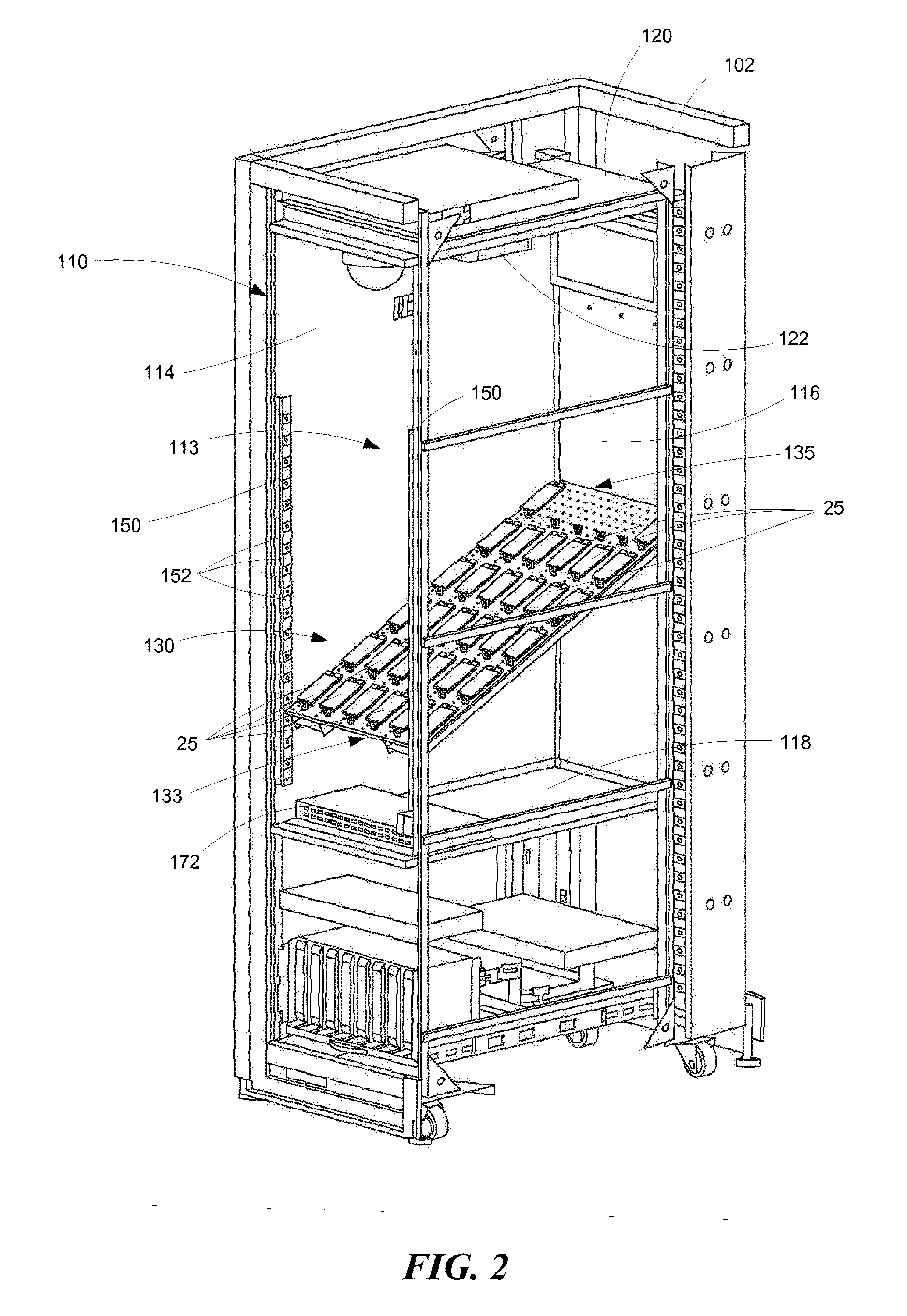 Wireless access device isolation cabinet