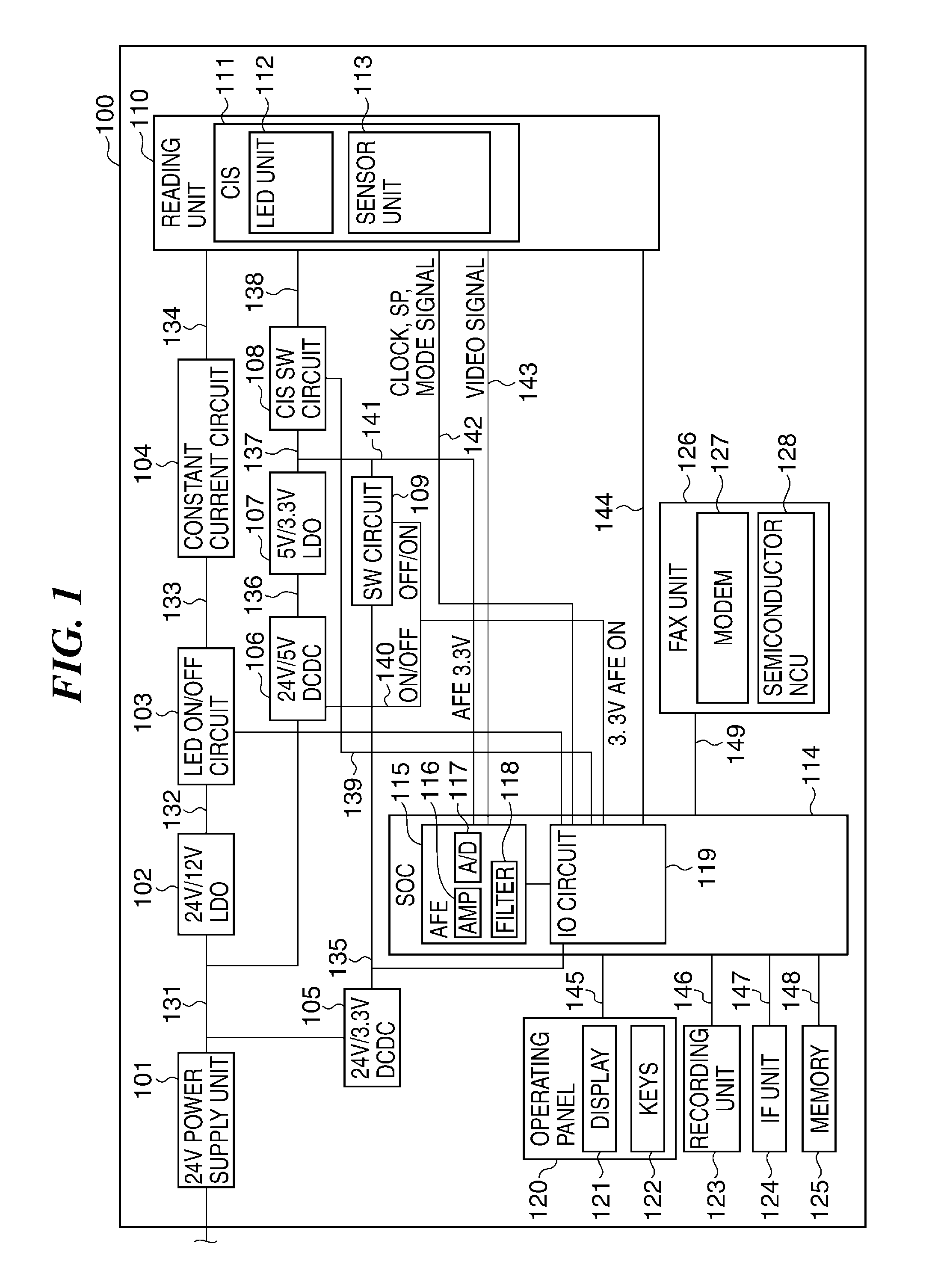 Image forming apparatus using technique for controlling power supply