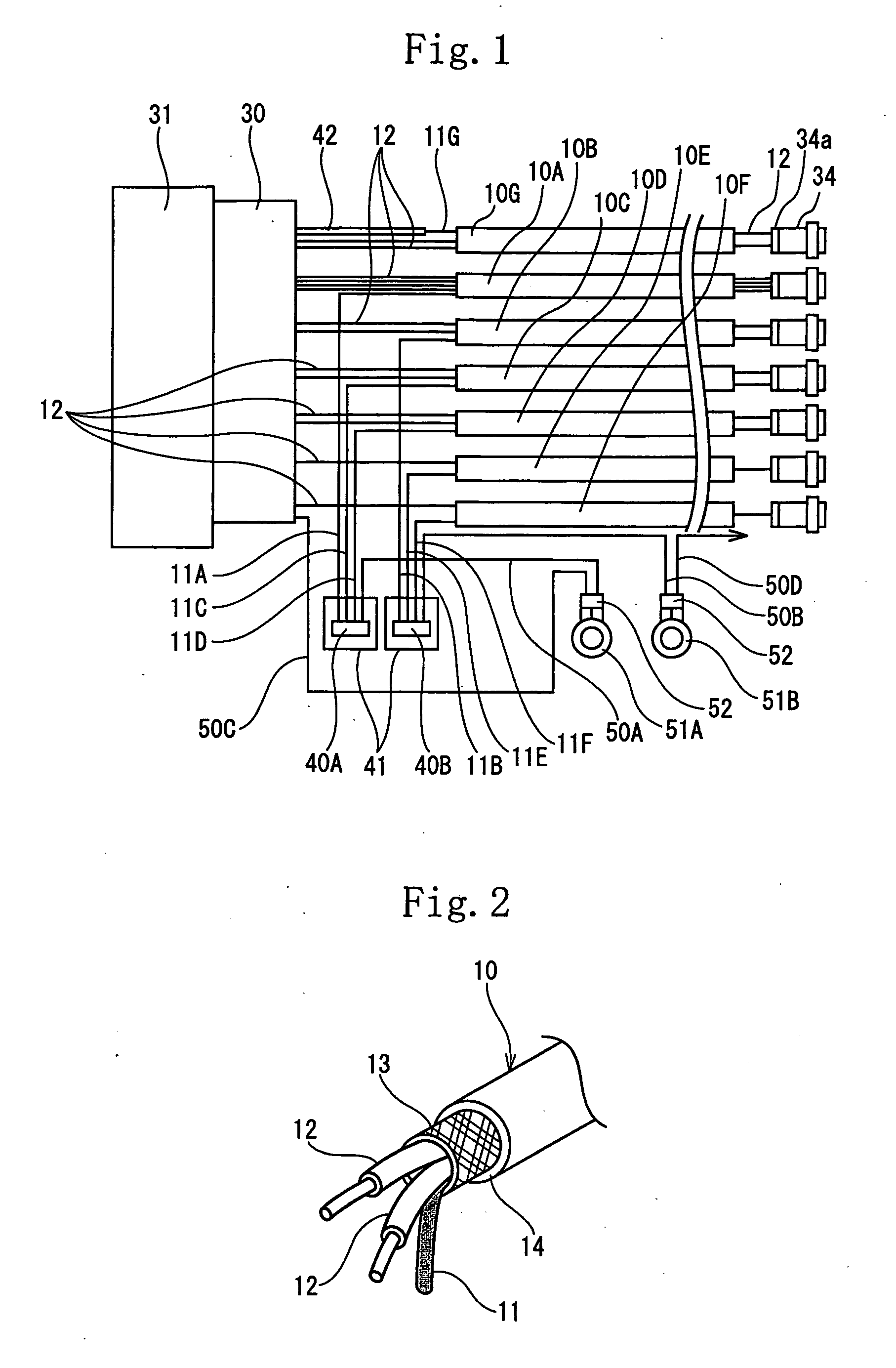 Shielded Wire-Grounding construction