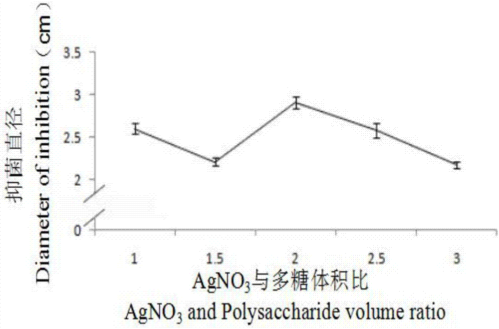 Method for preparing nano-silver composite particles from emblica polysaccharide
