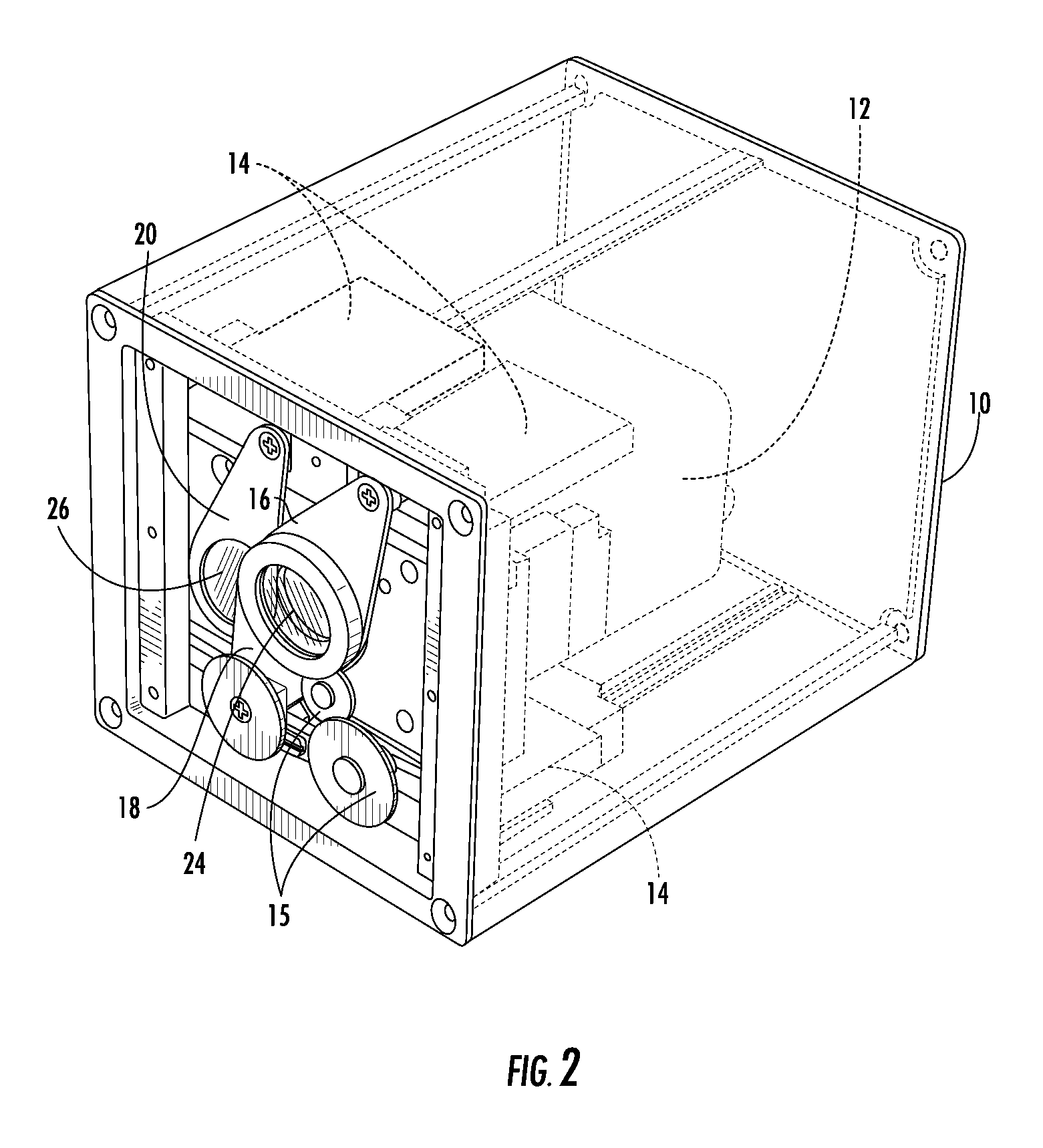 Filter assembly and image enhancement system for a surveillance camera and method of using the same