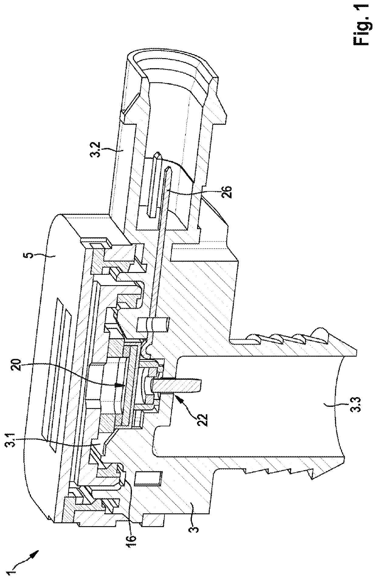 Pressure Sensor for a Vehicle