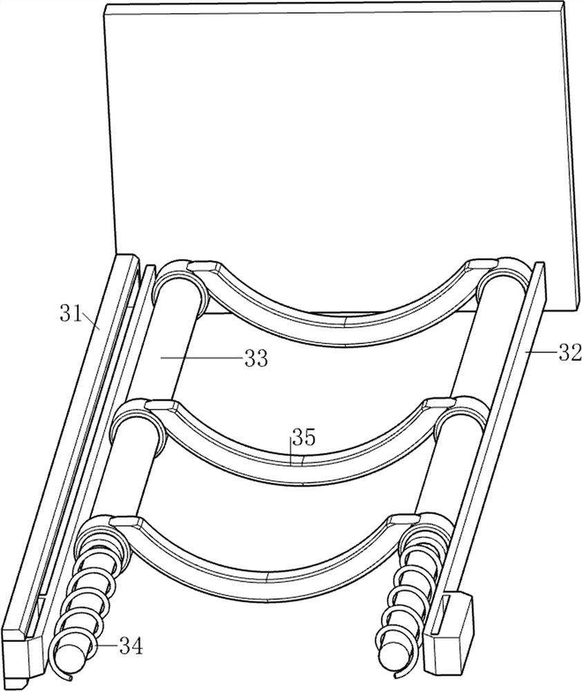 Automatic test tube cleaning device for clinical laboratory