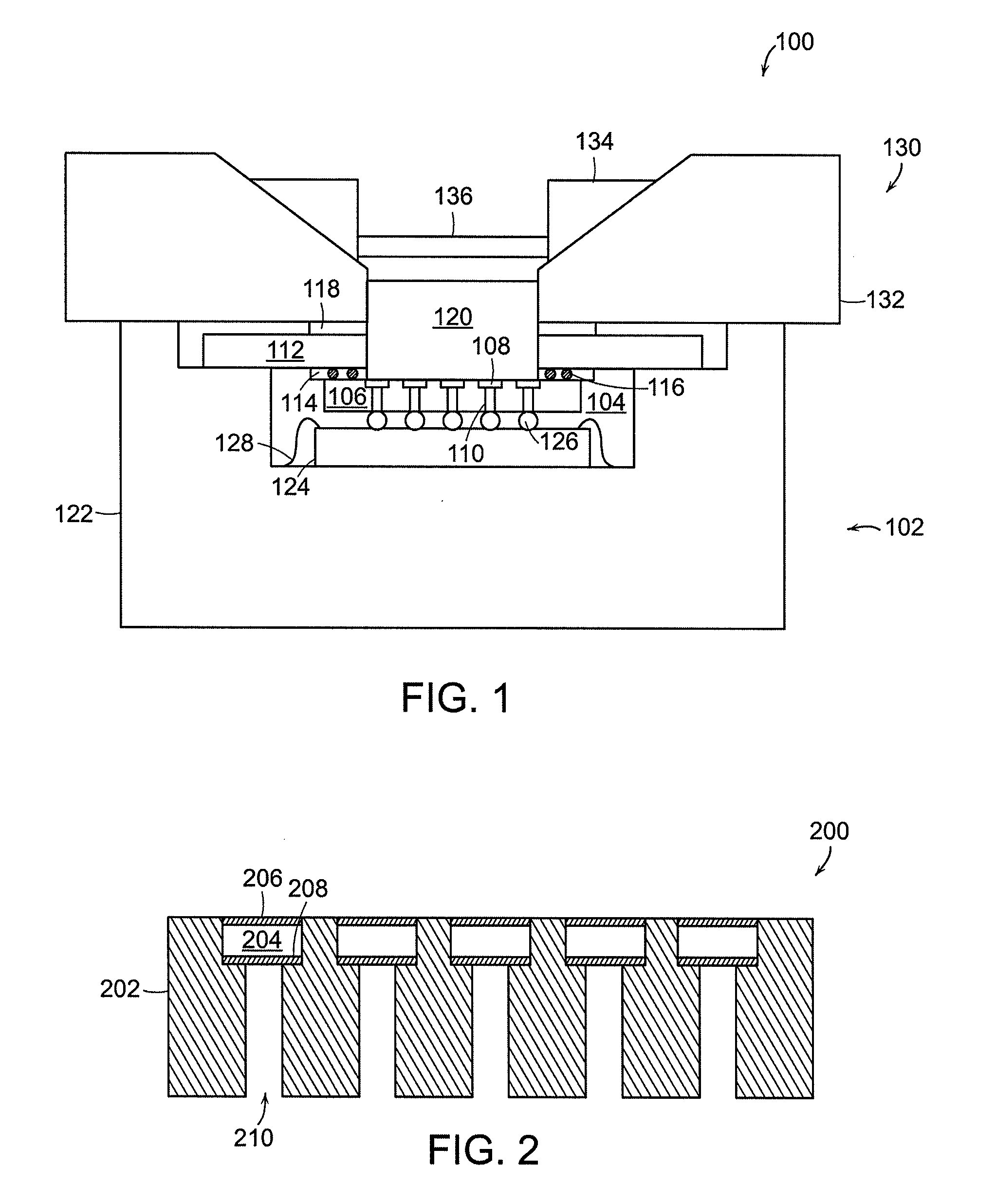 Substrates having through-hole vias and method of making same