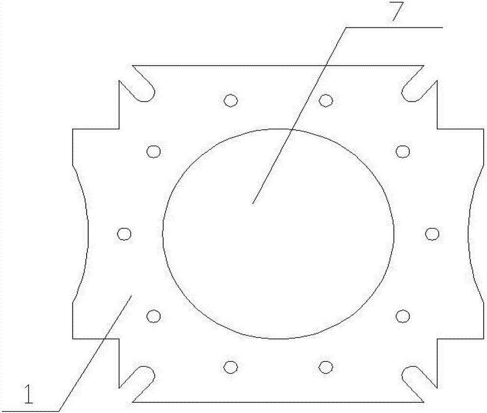 Variable-diameter nose of ceramic plate extruder