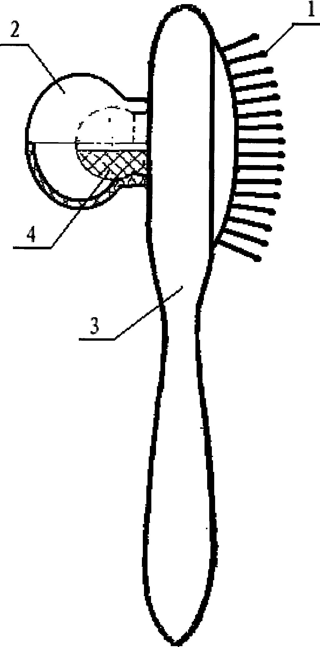 Apparatus for treatment, auxiliary treatment of eye diseases such as hypometropia and/or insufficiency of cerebral blood supply