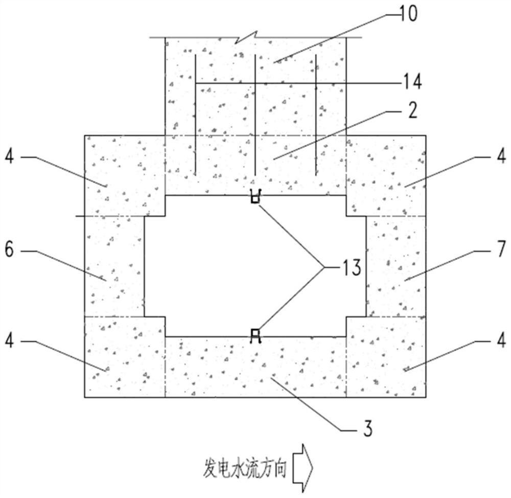 Fish collecting system and fish collecting method for collecting fish by utilizing tail water of hydropower station