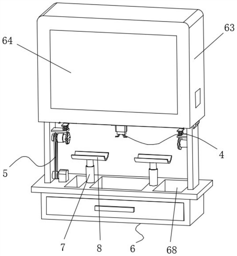 Fast peeling device for timber used for industrial construction and use method