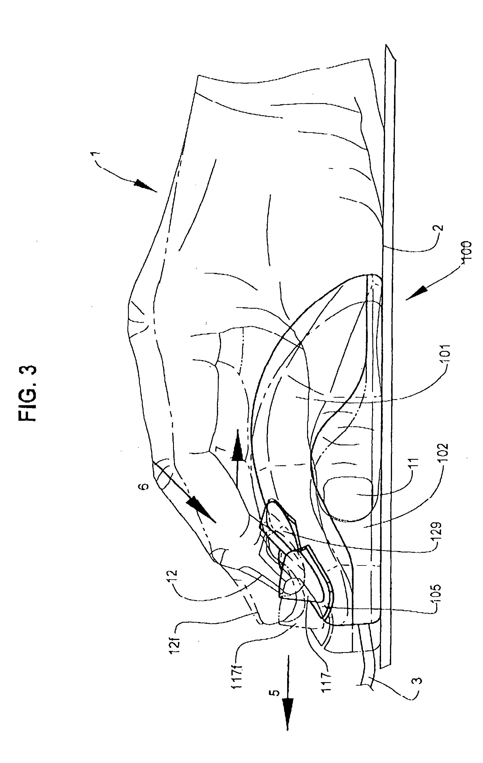 Computer input device with ergonomically formed and positioned actuators