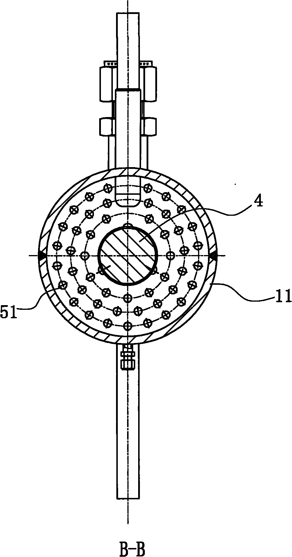 Polymer reactor with novel structure