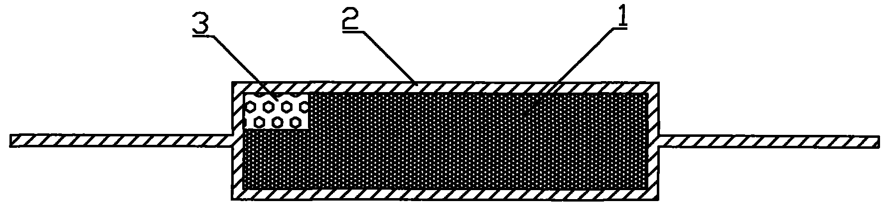 Vacuum insulating board with built-in absorber
