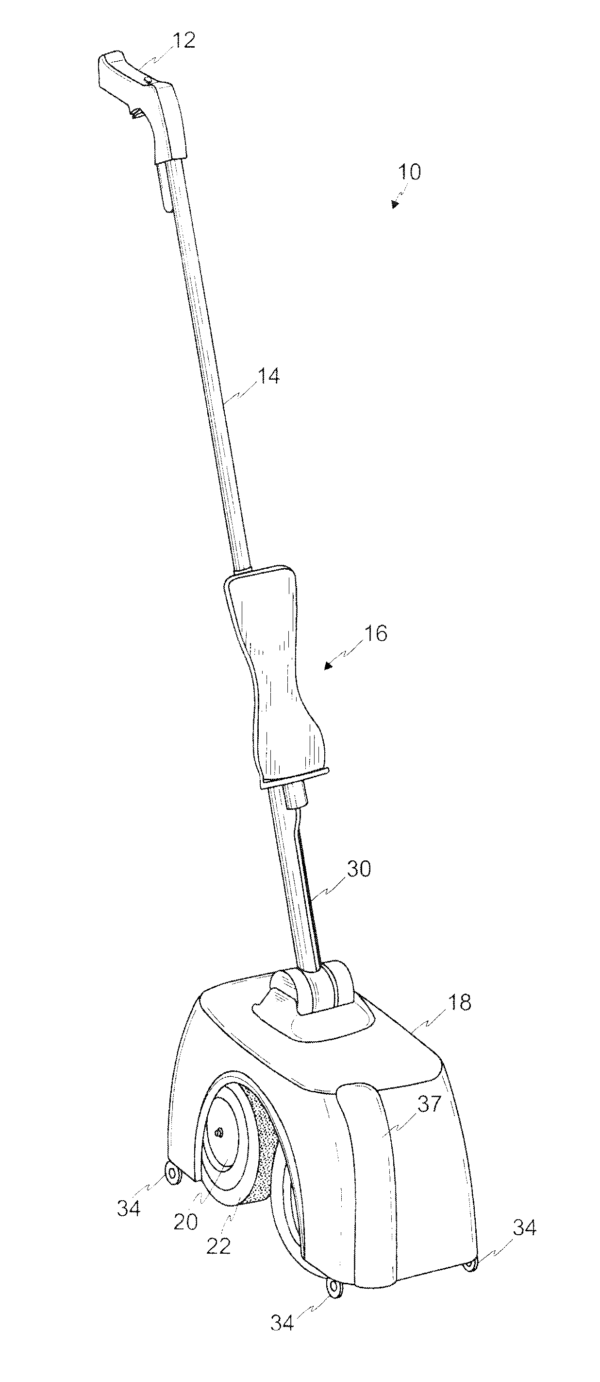 Grout cleaning apparatus