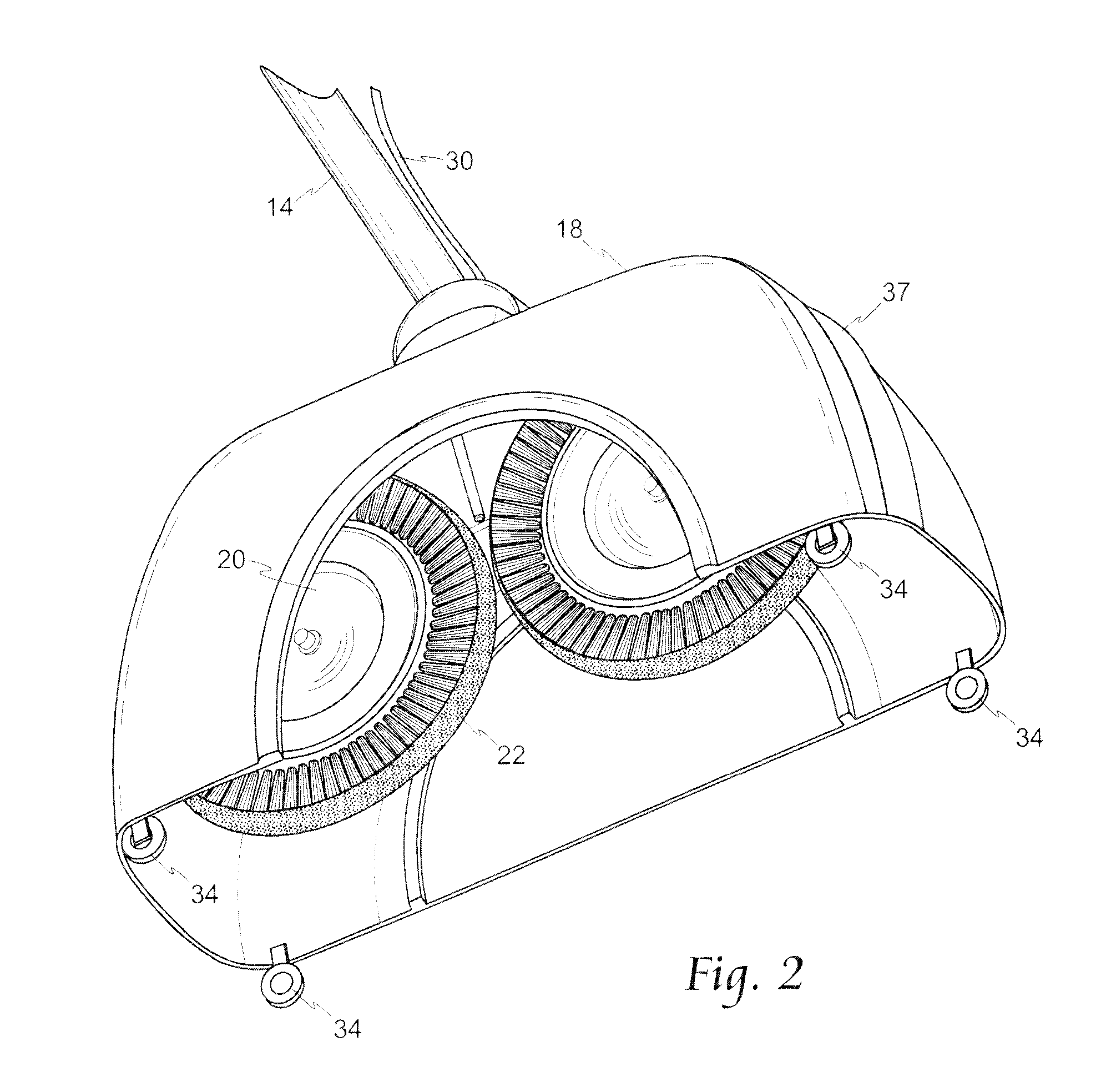 Grout cleaning apparatus