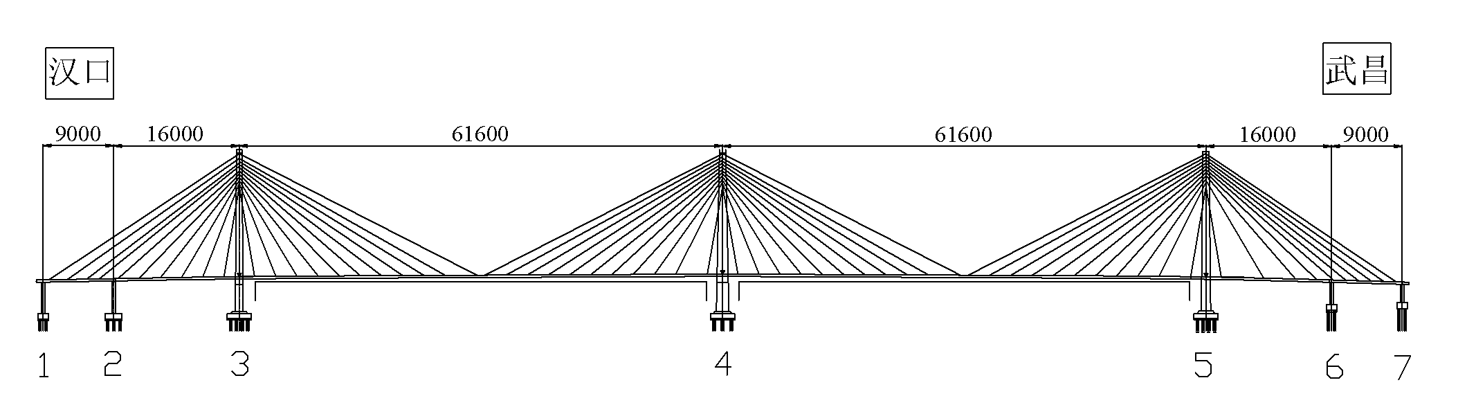 Determination method of initial completion initial cable force of cable-stayed bridge