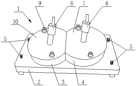 Cellular mechanobiological experimental apparatus for interstitial flow