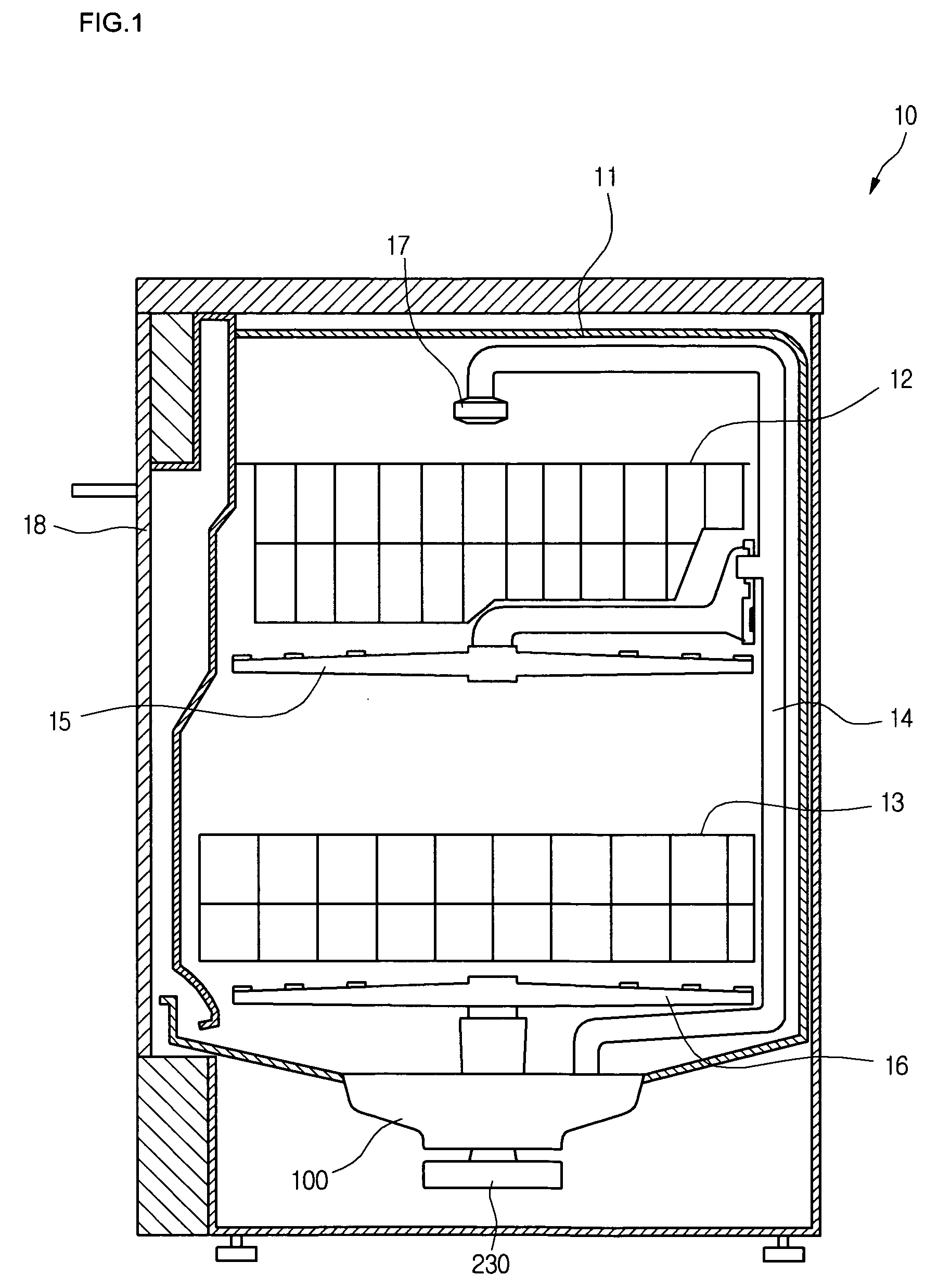 Dish washer and sump mounting structure thereof