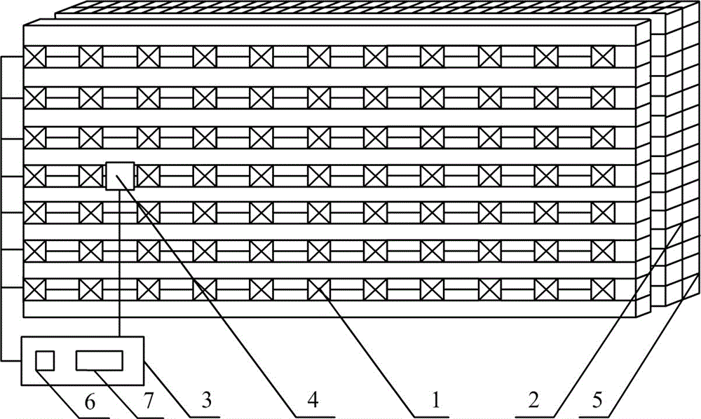 LED photocatalytic air purification filter screen made from yttrium oxysulfide