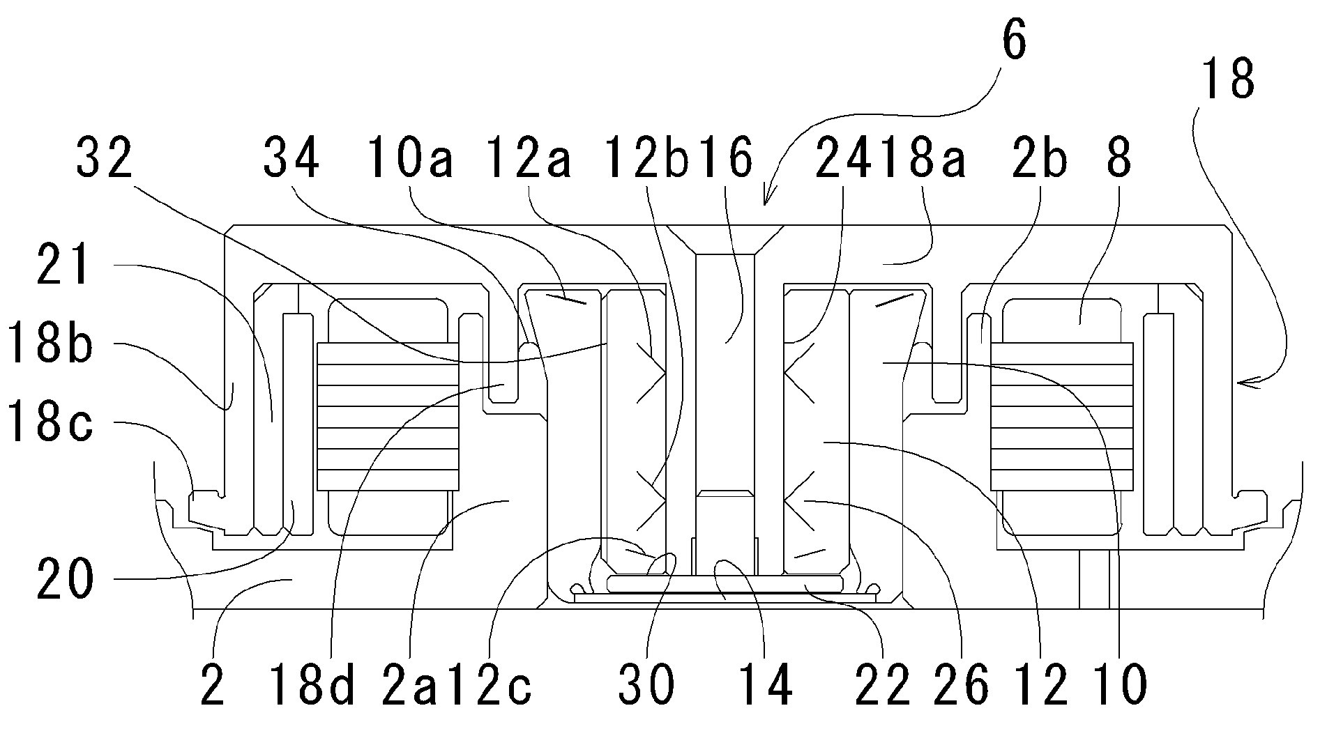 Fluid-dynamic-pressure bearing, spindle motor furnished with the fluid-dynamic-pressure bearing, method of manufacturing rotor assembly applied in the spindle motor, and recording-disk drive furnished with the spindle motor