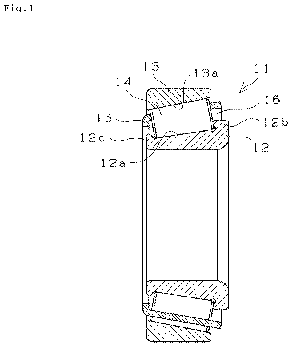 Grease composition for tapered roller bearing and tapered roller bearing