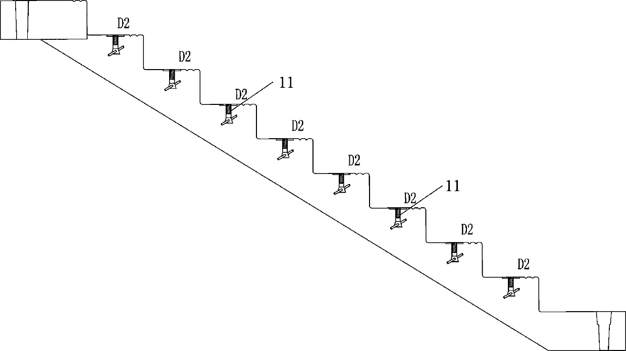 Single railing body and novel railing assembly type stair railing and construction method thereof