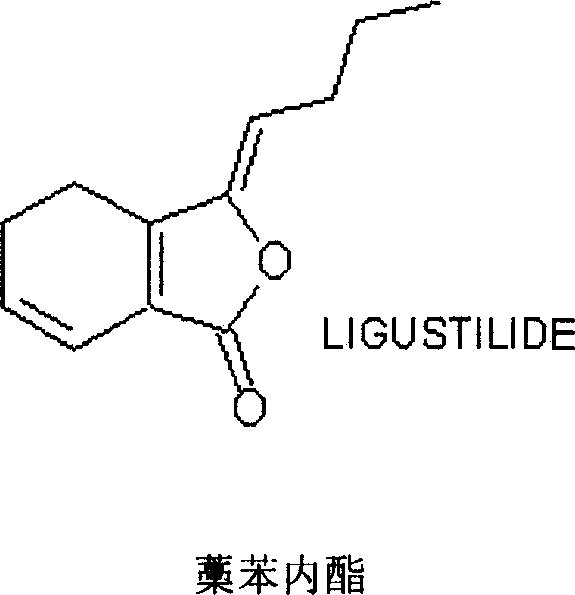 Application of ligustilide in preparation of medicine for treating cardiovascular and cerebrovascular disease