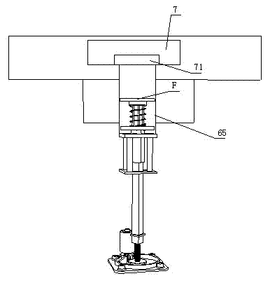 Jacking device for poker machine