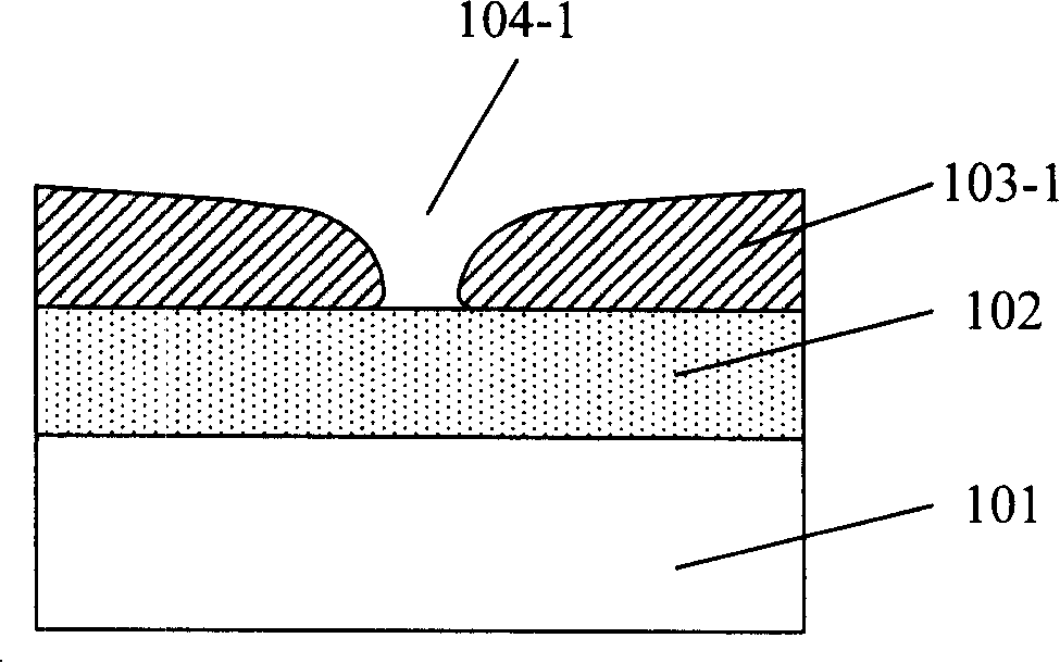 Method for forming of via hole