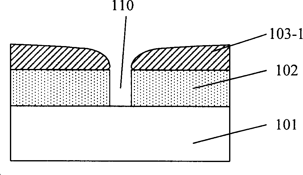 Method for forming of via hole