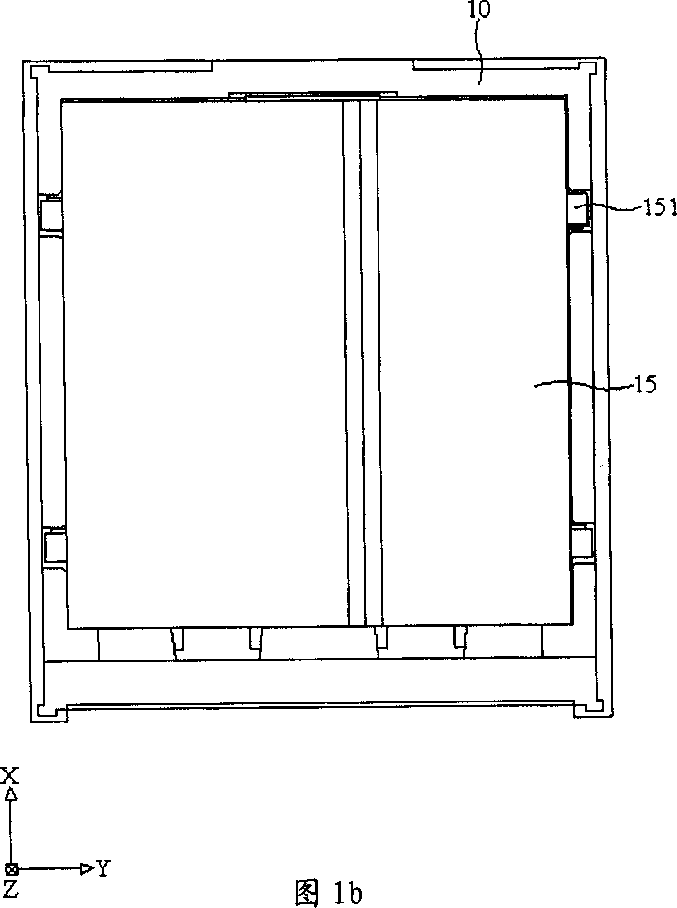 LCD unit and thin type backlight module thereof